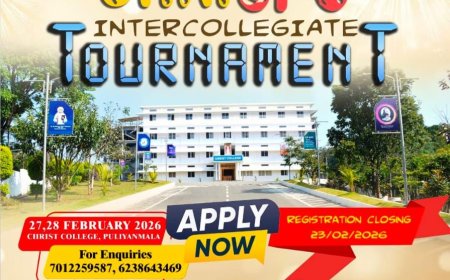 ഇന്റർകോളേജിയറ്റ് സ്പോർട്സ് ടൂർണമെന്റ് ഫെബ്രുവരി 27, 28 തീയതികളിൽ