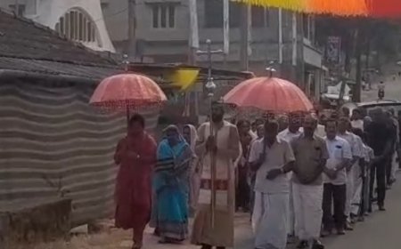 എഴുകുംവയൽ കുരിശുമലയിൽ നോമ്പുകാല തീർത്ഥാടനത്തിന് തുടക്കം