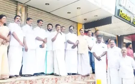 പുതുയുഗ യാത്രയോടനുബന്ധിച്ച് കെ.പി.സി.സി സംസ്കാരസാഹിതി കലാജാഥ ഇടുക്കിയിൽ പര്യടനം നടത്തി