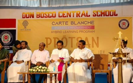 ഡോൺ ബോസ്കോ സെൻട്രൽ സ്കൂൾ ഇന്ത്യയിലെ ആദ്യ ഹൈബ്രിഡ് സ്കൂളായി