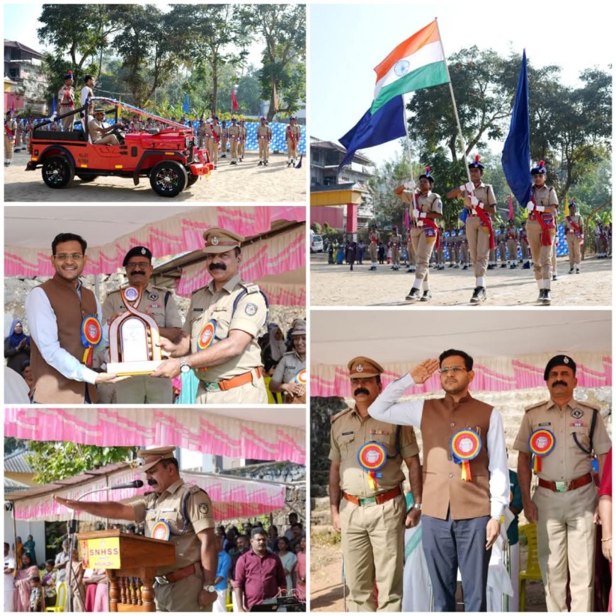 കഞ്ഞിക്കുഴി എസ്.എൻ. ഹയർ സെക്കൻഡറി സ്കൂളിൽ എസ്.പി.സി പാസ്സിംഗ് ഔട്ട് പരേഡ് നടന്നു