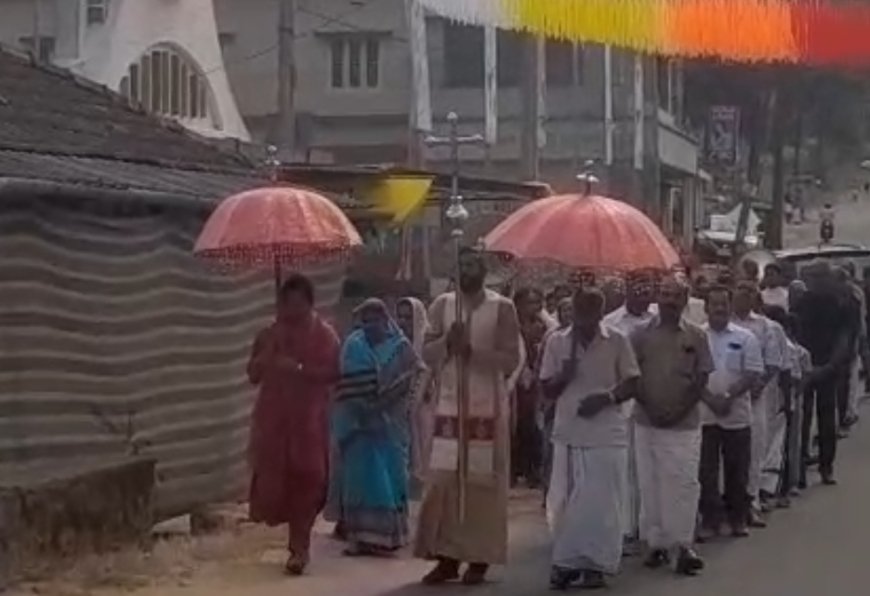 എഴുകുംവയൽ കുരിശുമലയിൽ നോമ്പുകാല തീർത്ഥാടനത്തിന് തുടക്കം