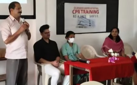 “ബി എ ലൈഫ് സേവർ” : സിപിആർ പരിശീലന പരിപാടി സംഘടിപ്പിച്ചു