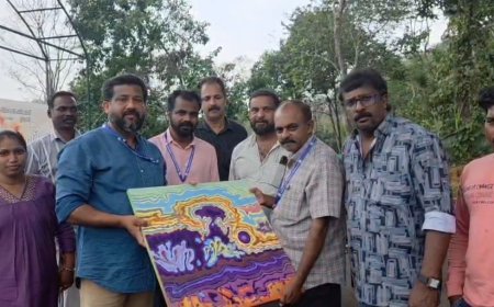 കലാ സംഗമമായി ‘ഹിമം’ ചിത്രരചന ക്യാമ്പ്