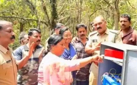 പാലാക്കടയിൽ സൗരോർജ്ജ വേലി സ്ഥാപിച്ചു; വന്യമൃഗ ശല്യം കുറയ്ക്കാൻ സംയുക്ത പദ്ധതി