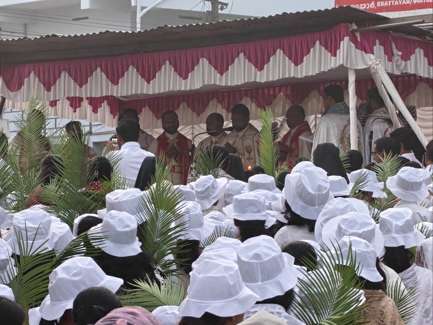 വിശുദ്ധവാരത്തിന് തുടക്കം: ഇന്ന് ഓശാന ഞായർ