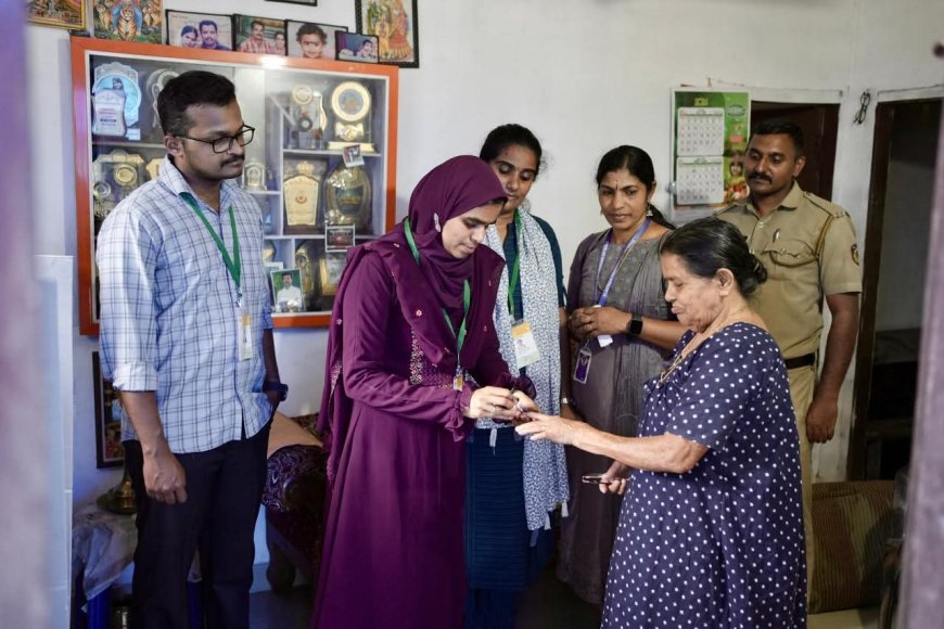 ഇടുക്കിയിൽ ഹോം വോട്ടിംഗ് ആരംഭിച്ചു