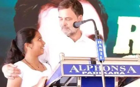 വന്ദേമാതരം പാടിയ കുട്ടിയെ അഭിനന്ദിച്ച് രാഹുല്‍ ഗാന്ധി