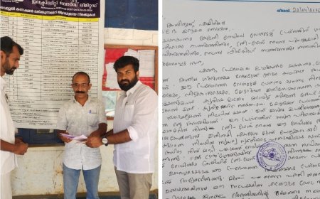 വോൾട്ടേജ് ക്ഷാമം: അടിയന്തര ഇടപെടൽ ആവശ്യപ്പെട്ട്  അധികൃതർക്കു നിവേദനം നൽകി ഇരട്ടയാർ ഗ്രാമപഞ്ചായത്തംഗം.