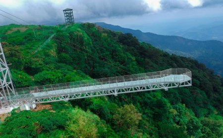 കിലോമീറ്ററുകൾ സഞ്ചരിച്ചെത്തുന്നവർക്ക് നിരാശ : വാഗമൺ ഗ്ലാസ് ബ്രിഡ്ജ് അടച്ചിട്ട് നാല് മാസം