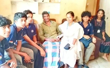അവധിക്കാലത്തും സേവനപാതയിൽ എൻ.എസ്.എസ് വാളണ്ടിയർമാർ