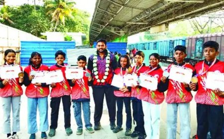 രാജ്യാന്തര മത്സരത്തിന് തിരഞ്ഞെടുത്ത കുട്ടികള്‍ സാമ്പത്തിക പ്രതിസന്ധി കാരണം മത്സരത്തില്‍ പങ്കെടുക്കാനാവാതെ ബുദ്ധിമുട്ടുന്നു