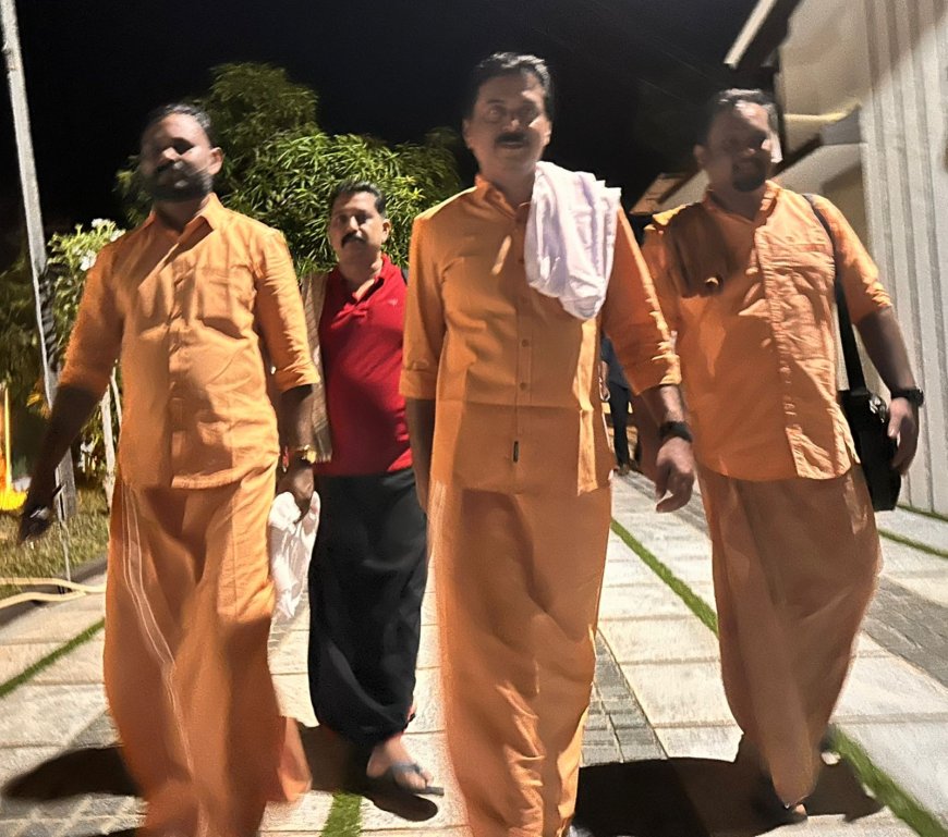 റോഷി പുറപ്പെട്ടു,  40ാംവർഷവും കാൽനടയായി മലയാറ്റൂരിലേക്ക്..