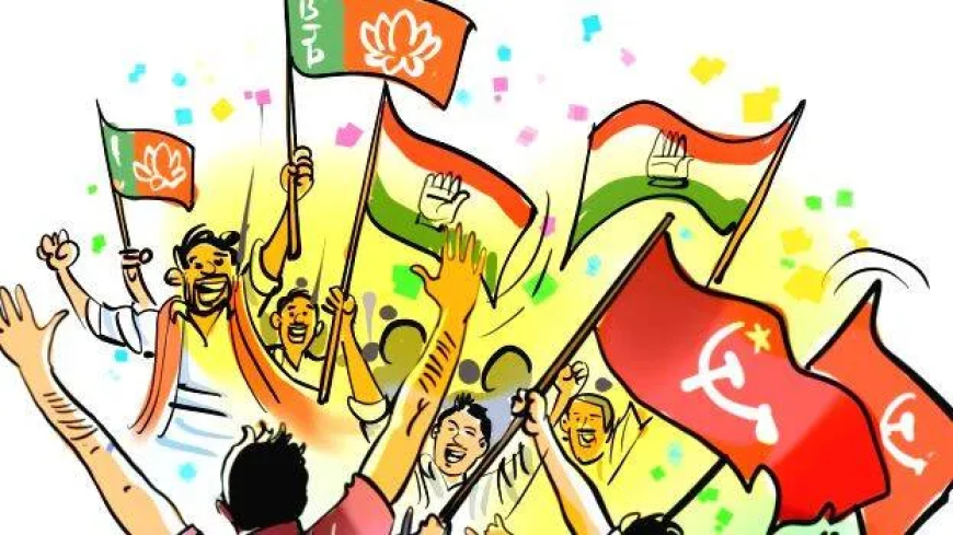 കൊട്ടിക്കലാശത്തോടെ പരസ്യ പ്രചാരണത്തിന് തിരശ്ശീല; പോളിംഗിനായി സംസ്ഥാനത്ത് കാത്തിരിപ്പ്