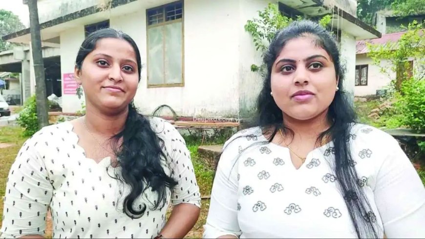 കന്നിവോട്ടിന്റെ ആവേശത്തിൽ ആൻ മരിയയും എയ്ഞ്ചൽ മരിയയും