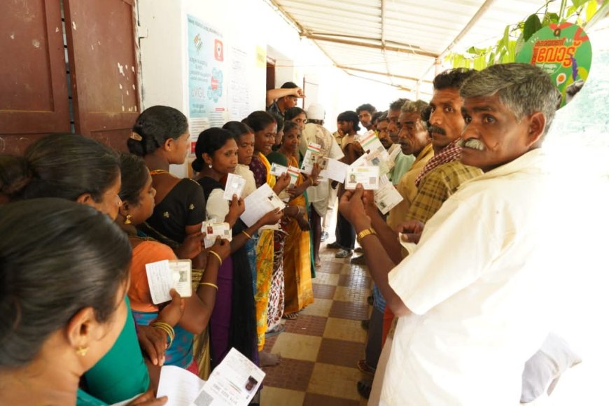കനത്ത പോളിംഗ്; ഇടുക്കിയിൽ റെക്കോർഡിനരികെ — രാഷ്ട്രീയക്കളത്തിൽ കണക്കുകൂട്ടൽ കനക്കും