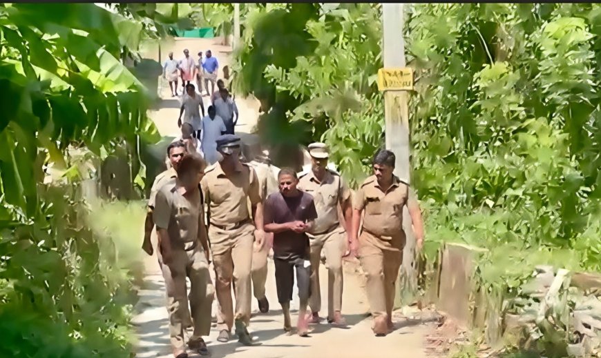 ഇരട്ടയാർ കൊലപാതകം : പ്രതിയെ സംഭവ സ്ഥലത്ത് എത്തിച്ച് തെളിവെടുപ്പ് നടത്തി