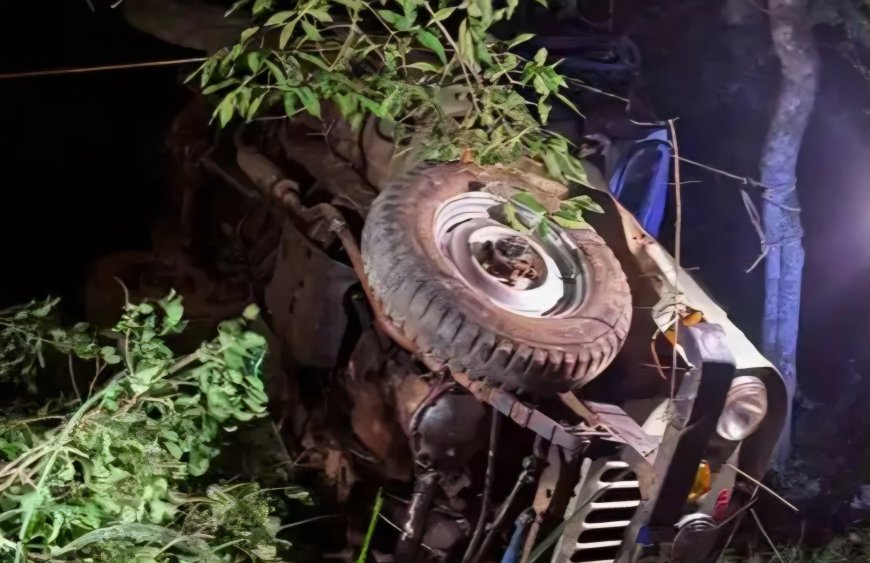 നാരകക്കാനം ജീപ്പ് അപകടം: രണ്ടുപേർ മരിച്ചു, മൂന്ന് പേരുടെ നില ഗുരുതരം