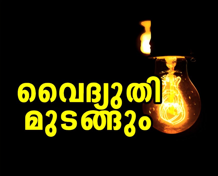 കട്ടപ്പന സബ്സ്റ്റേഷൻ പരിധിയിൽ നാളെ വൈദ്യുതി മുടങ്ങും