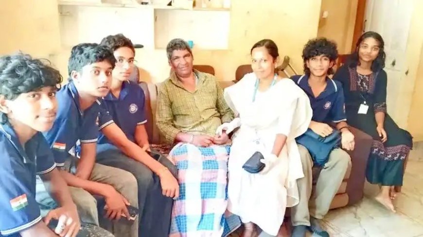 അവധിക്കാലത്തും സേവനപാതയിൽ എൻ.എസ്.എസ് വാളണ്ടിയർമാർ