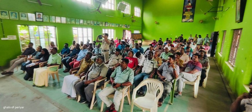 മംഗളദേവി : തീർത്ഥാടകരെ കൊണ്ടുപോകുന്ന ഡ്രൈവർമാർക്കായി ശിൽപശാല സംഘടിപ്പിച്ചു
