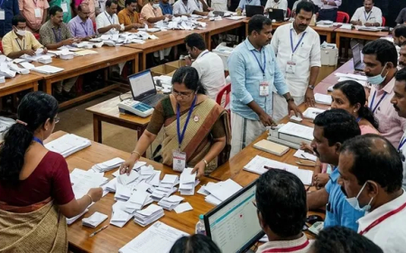 കഞ്ഞിക്കുഴി മുതൽ കട്ടപ്പന വരെ : ജില്ലയിലെ വോട്ടെണ്ണൽ ക്രമം ഇപ്രകാരം