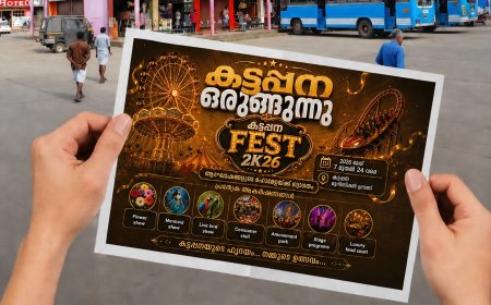 കട്ടപ്പനയ്ക്ക് ഇനി ആഘോഷ നാളുകൾ; കട്ടപ്പന ഫെസ്റ്റിന് നാളെ തിരി തെളിയും