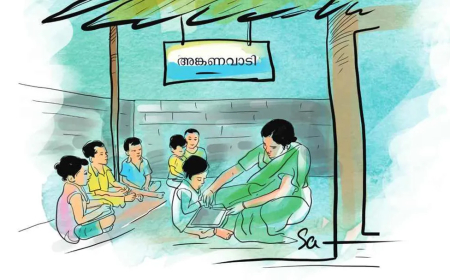 അങ്കണവാടി ജീവനക്കാരുടെ ജില്ലാതല ധർണ 15 ന്