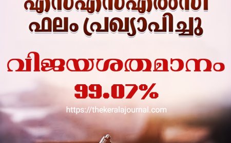 എസ്.എസ്.എൽ.സി പരീക്ഷാഫലം പ്രഖ്യാപിച്ചു; സംസ്ഥാനത്ത് 99.07% വിജയം