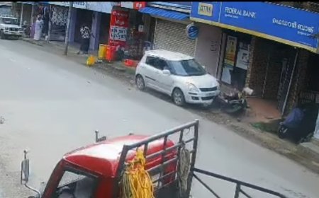 ഉപ്പുതറയിൽ വാഹനാപകടം: നിയന്ത്രണം വിട്ട കാർ ഇടിച്ചു കാൽനട യാത്രികയ്ക്ക് പരിക്ക്