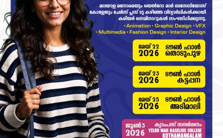 മീഡിയ–ഡിസൈൻ കോഴ്സുകളും തൊഴിൽ സാധ്യതകളും; ജില്ലയുടെ വിവിധ കേന്ദ്രങ്ങളിൽ സെമിനാർ 22 മുതൽ
