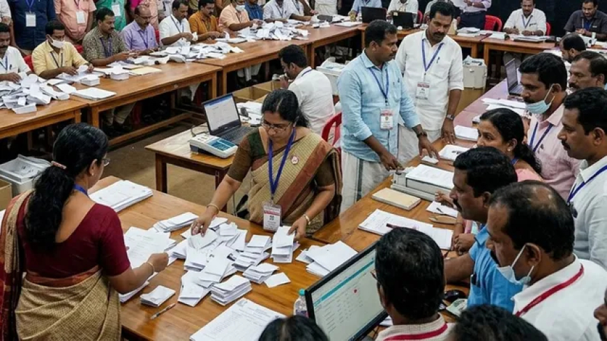 കഞ്ഞിക്കുഴി മുതൽ കട്ടപ്പന വരെ : ജില്ലയിലെ വോട്ടെണ്ണൽ ക്രമം ഇപ്രകാരം
