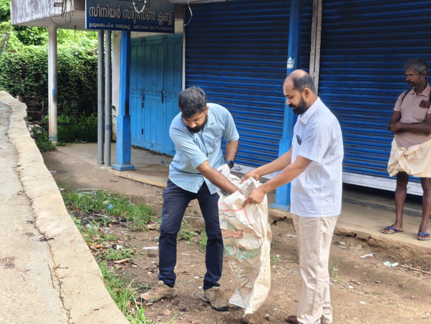 ഇരട്ടയാർ ഗ്രാമപഞ്ചായത്ത് മഴക്കാലപൂർവ്വ ശുചീകരണ പ്രവർത്തനങ്ങൾക്ക് തുടക്കമായി