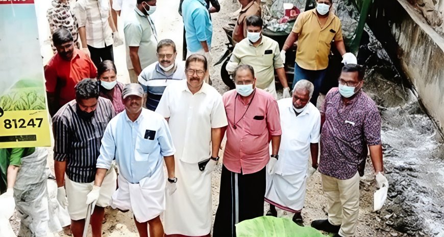 മഴക്കാലപൂർവ്വ ശുചീകരണ പ്രവർത്തനങ്ങളുമായി ഏലപ്പാറ പഞ്ചായത്ത്