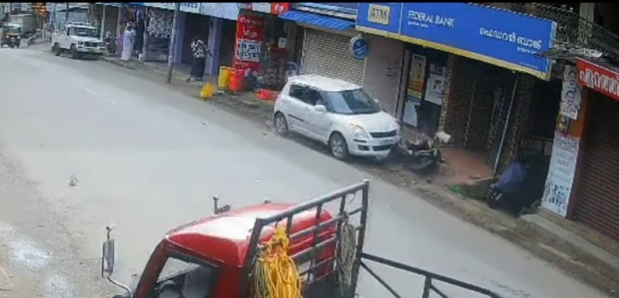 ഉപ്പുതറയിൽ വാഹനാപകടം: നിയന്ത്രണം വിട്ട കാർ ഇടിച്ചു കാൽനട യാത്രികയ്ക്ക് പരിക്ക്