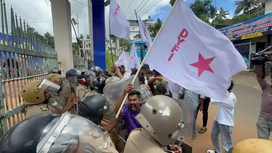 കട്ടപ്പന ഫെസ്റ്റ് വിവാദം: ഡി.വൈ.എഫ്‌.ഐ മാർച്ച് സംഘടിപ്പിച്ചു