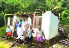 പീരുമേട്ടിൽ വീണ്ടും കാട്ടാന ആക്രമണം ; വീട് തകർത്തു
