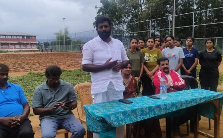 ശാന്തിഗ്രാം സ്റ്റേഡിയം പച്ച അണിയുന്നു; പരിസ്ഥിതി ദിനത്തിൽ ബഫല്ലോ ഗ്രാസ് നടീൽ നടത്തി
