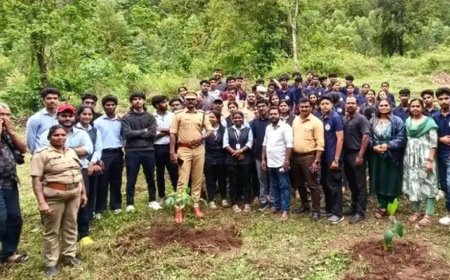പരിസ്ഥിതി പുനഃസ്ഥാപന യജ്ഞവുമായി അയ്യപ്പൻകോവിൽ റേഞ്ച് ഫോറസ്റ്റ് ഓഫീസ്