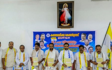 ഇടുക്കി വികസന മാർഗരേഖ എം.എൽ.എമാർക്ക് സമർപ്പിച്ച് കത്തോലിക്കാ കോൺഗ്രസ്; മലയോര ജനതയുടെ പ്രശ്നങ്ങൾക്ക് പരിഹാരം വേണമെന്ന് ആവശ്യം