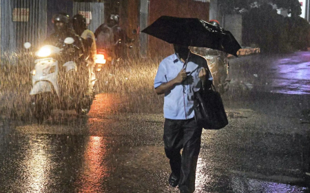 സംസ്ഥാനത്ത് ഇന്ന് ഒറ്റപ്പെട്ട ശക്തമായ മഴയ്ക്ക് സാധ്യത
