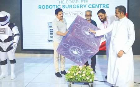 കാരിത്താസ് ആശുപത്രിയിൽ സമ്പൂർണ റോബോട്ടിക് സർജറി സെന്റർ പ്രവർത്തനം ആരംഭിച്ചു