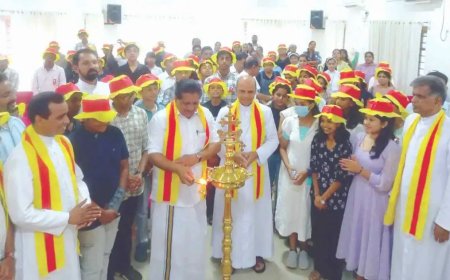 മിഷൻ ലീഗ് കാഞ്ഞിരപ്പള്ളി രൂപത നേതൃസമ്മേളനം; തിരിതെളിച്ച് മന്ത്രി മോൻസ് ജോസഫ്