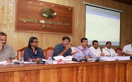 ജില്ലാ വികസന സമിതി യോഗം: ഭൂമി കൈയേറ്റങ്ങൾക്കെതിരെ കർശന നടപടി; അനധികൃത നിർമാണങ്ങൾ തടയും