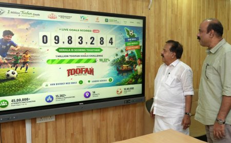 ലഹരിക്കെതിരെ കൗമാരത്തിന്റെ ഗോൾ വർഷം