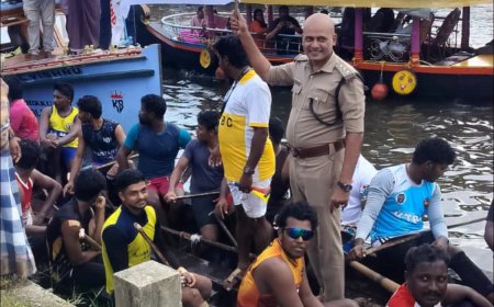 ലഹരിക്കെതിരെ ഒന്നിച്ചു തുഴയാം; ഒന്നിച്ചു പോരാടാം