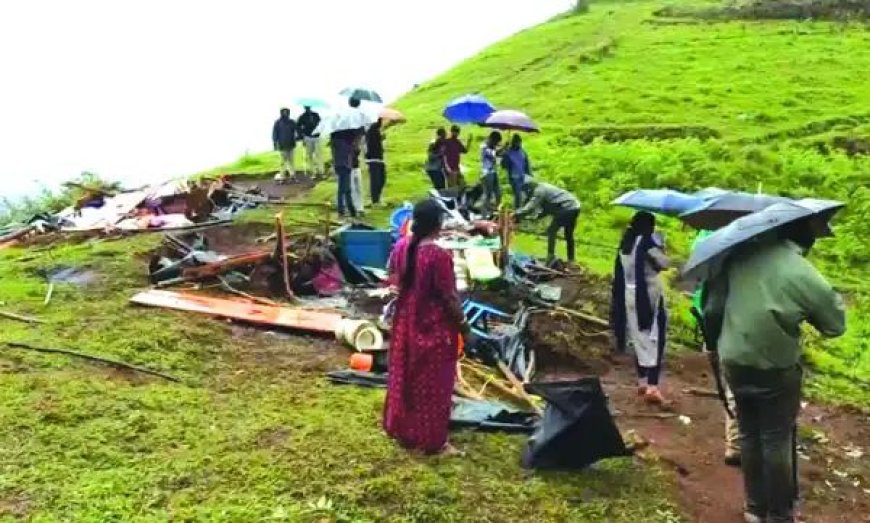 മൂന്നാറില്‍ വീണ്ടും കൈയേറ്റം ഒഴിപ്പിച്ചു; 20-ലധികം ഷെഡുകള്‍ പൊളിച്ചുനീക്കി