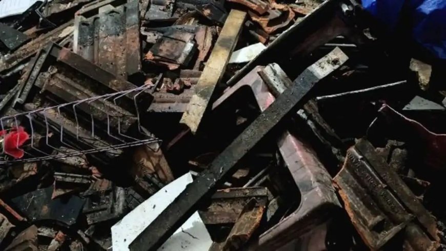 കനത്ത മഴയും കാറ്റും; വണ്ണപ്പുറത്ത് വീട് തകർന്നു