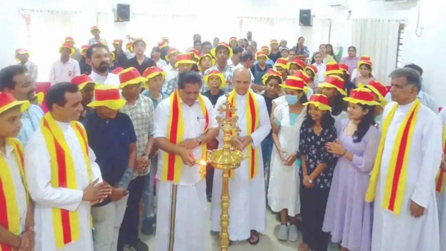 മിഷൻ ലീഗ് കാഞ്ഞിരപ്പള്ളി രൂപത നേതൃസമ്മേളനം; തിരിതെളിച്ച് മന്ത്രി മോൻസ് ജോസഫ്