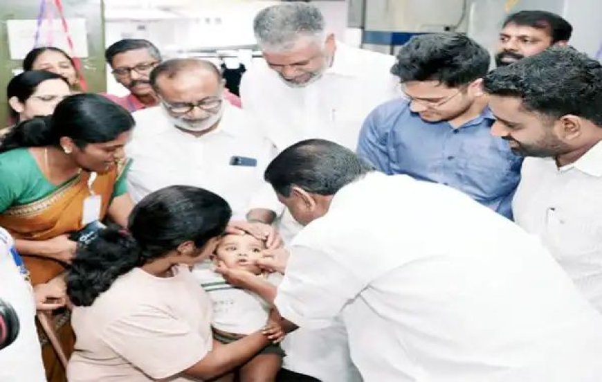 പോളിയോ ഇമ്യൂണൈസേഷൻ: ജില്ലാതല ഉദ്ഘാടനം ജനറൽ ആശുപത്രിയിൽ നടന്നു